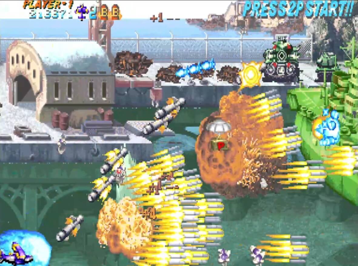 Progear - геймплей игры Arcade